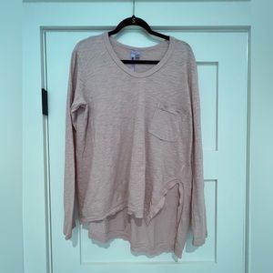 Wilt long sleeve tshirt - pink - size Large